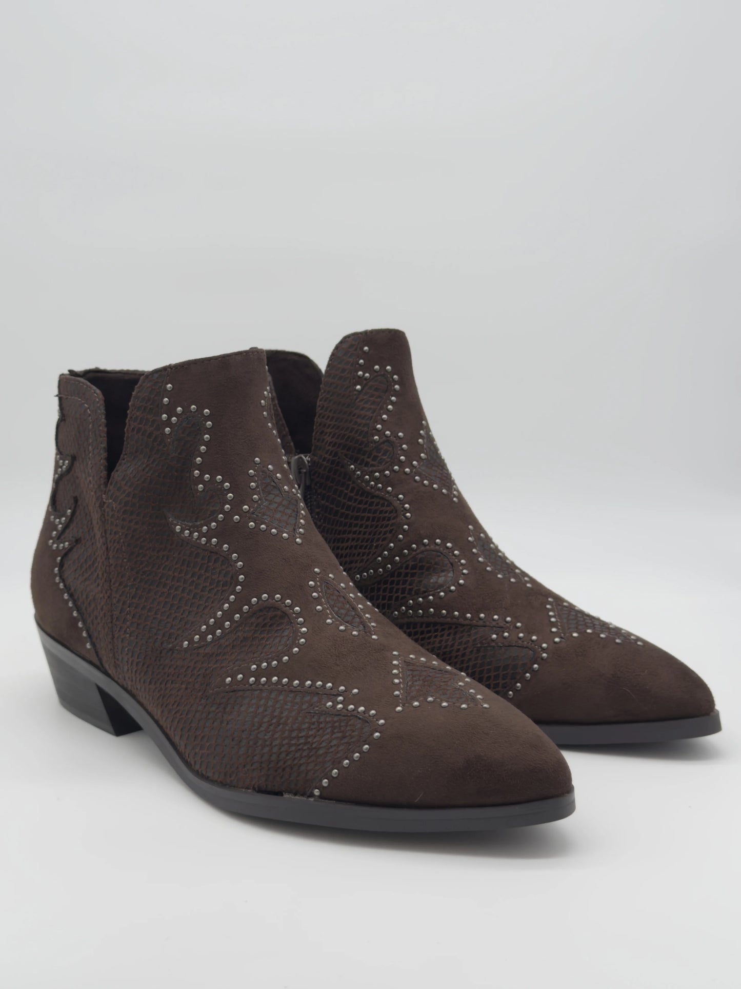 Botas Femininas Cano Curto – Estilo Western Moderno