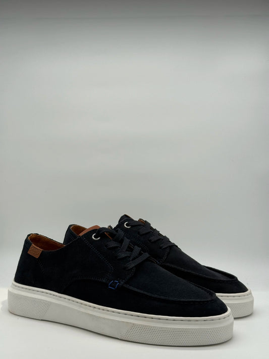 Sapatilhas Casuais Homem Azul Marinho com Sola Branca