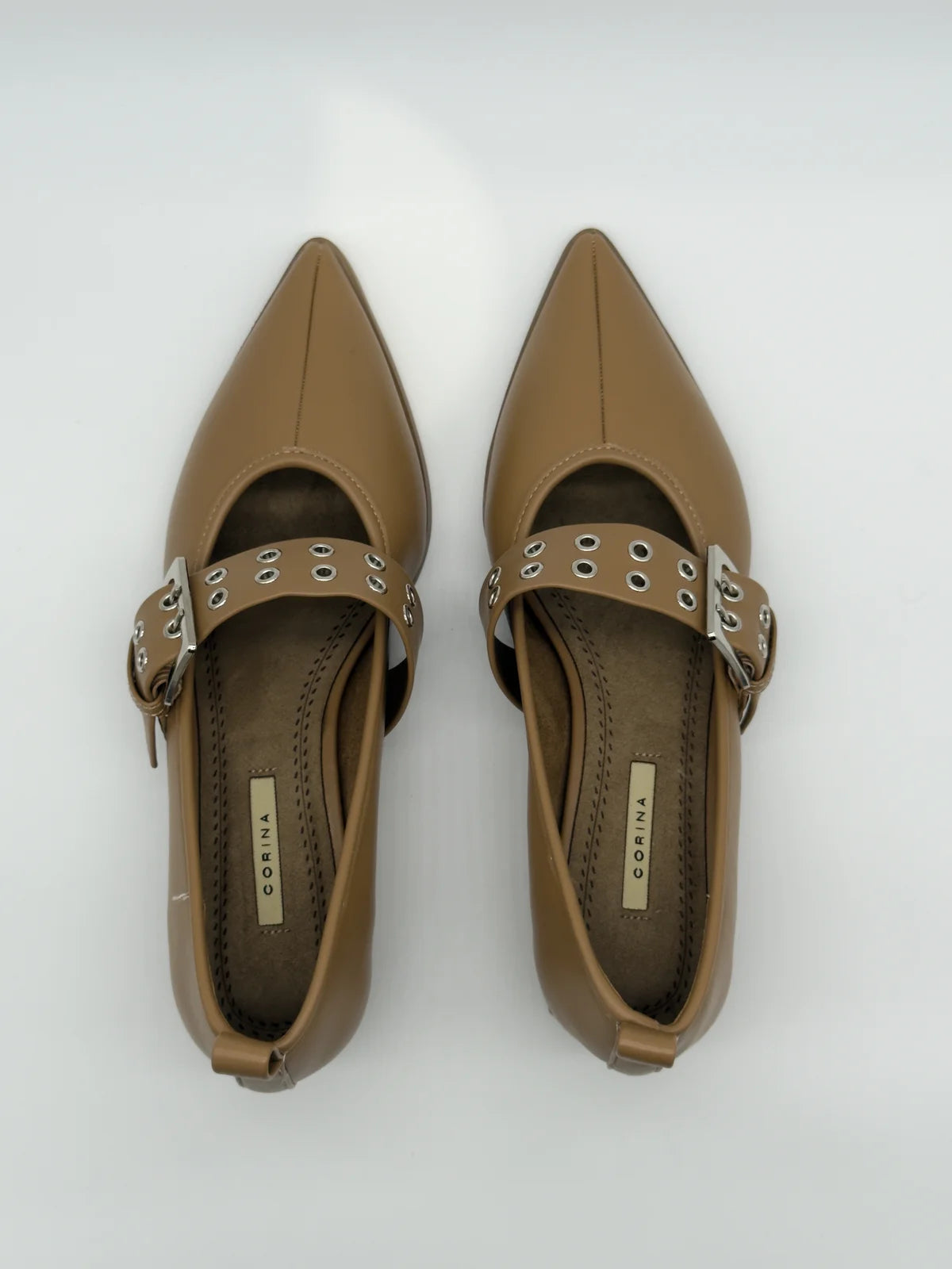 Mary Jane Femininas Rasas com Tira Larga