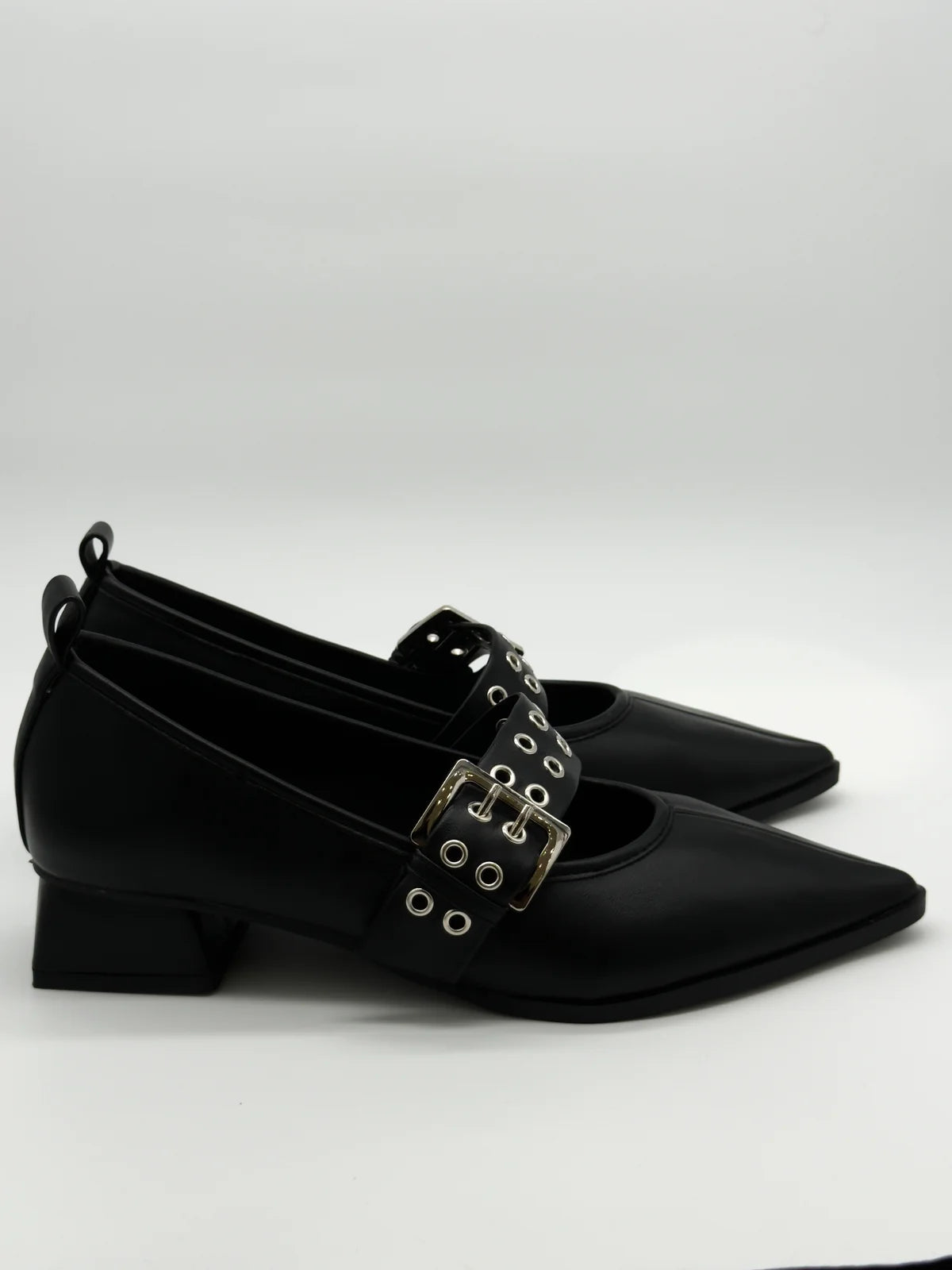 Mary Jane Femininas Rasas com Tira Larga