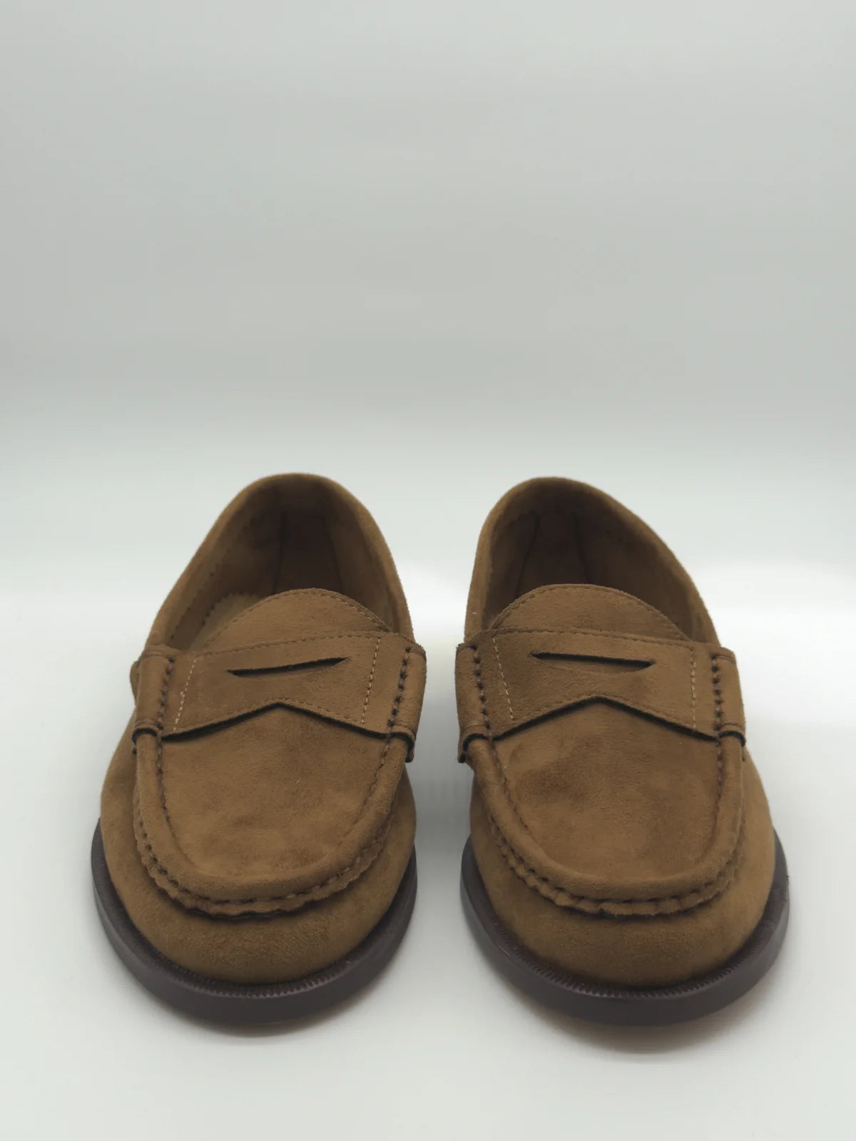 Mocassins Femininos Elegantes em Camel e Kaki