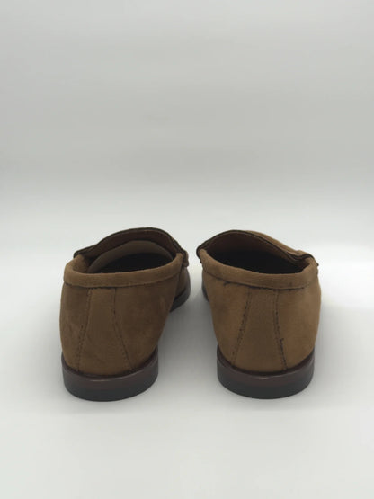 Mocassins Femininos Elegantes em Camel e Kaki