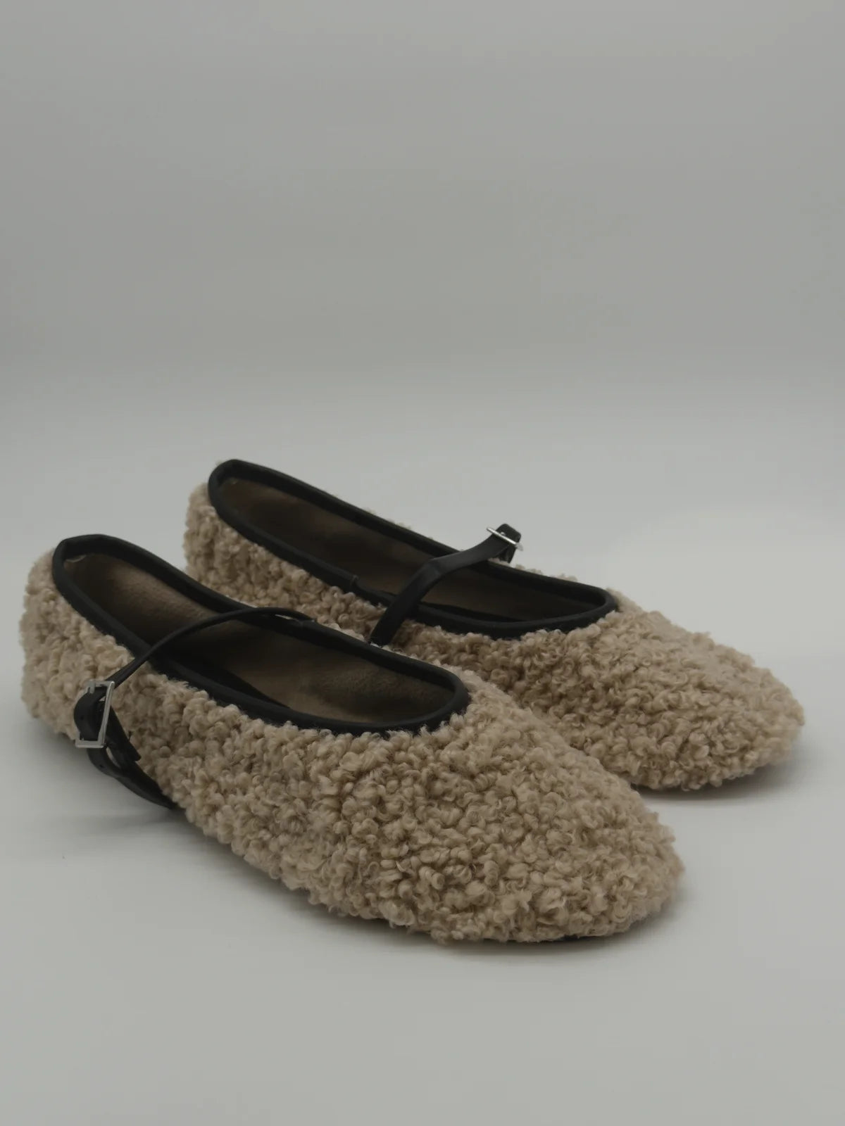 Sabrinas Femininas Textura Bouclé