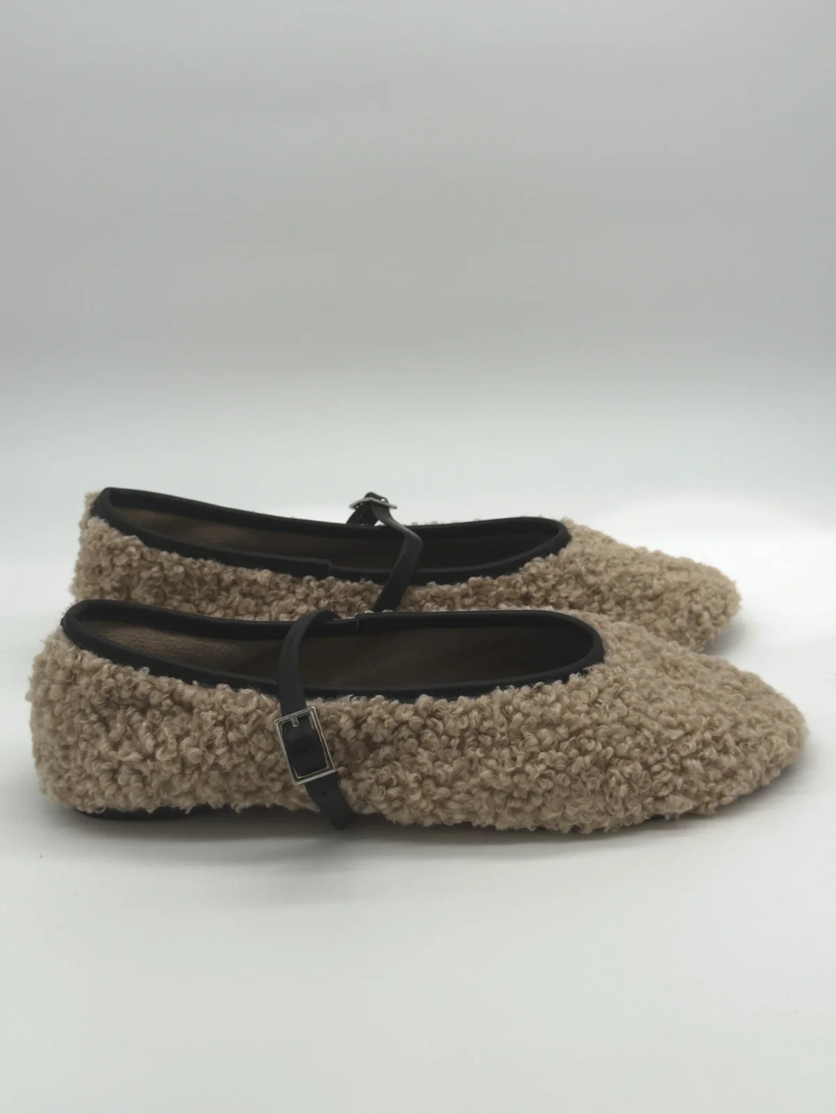 Sabrinas Femininas Textura Bouclé