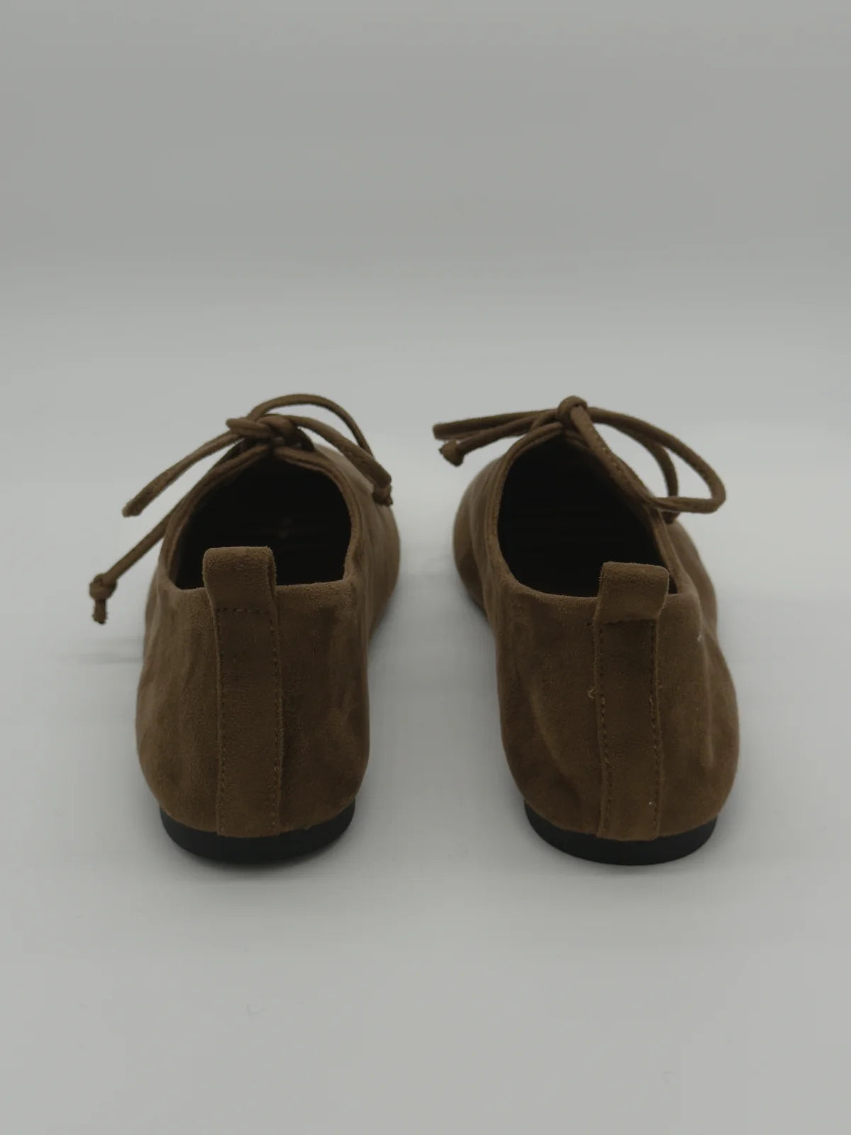 Sapatos Femininos com Atacadores Camel | Estilo Oxford