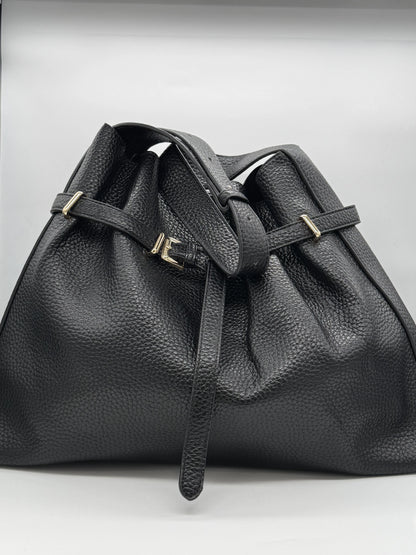 Mala Bucket Feminina em Pele| Camel, Bronze e Preto