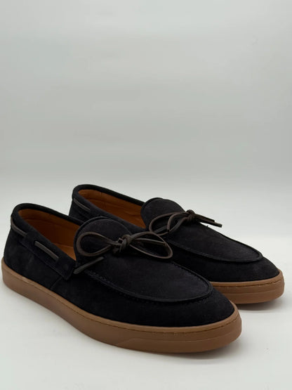 Mocassins Masculinos – Azul e Camel