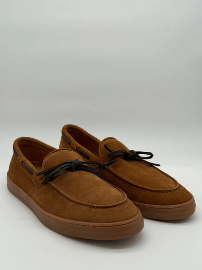 Mocassins Masculinos – Azul e Camel