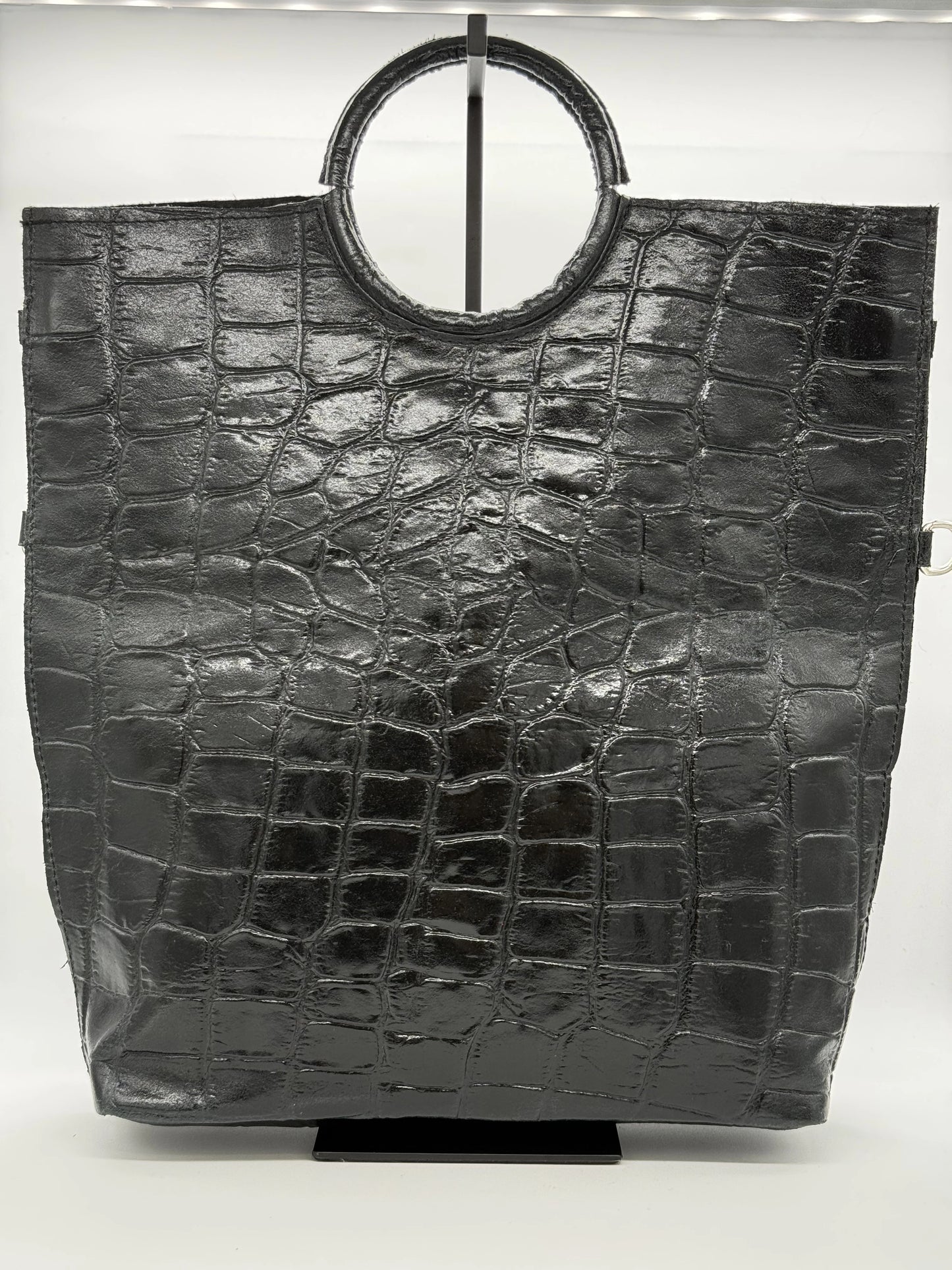 Clutch Elegante com Asa Circular – Bordô, Castanho, Preto, Verde e Camel