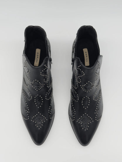 Botas Femininas Cano Curto – Estilo Western Moderno