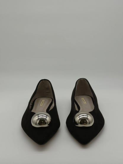 Bailarinas de punta con bola metálica (varios colores)