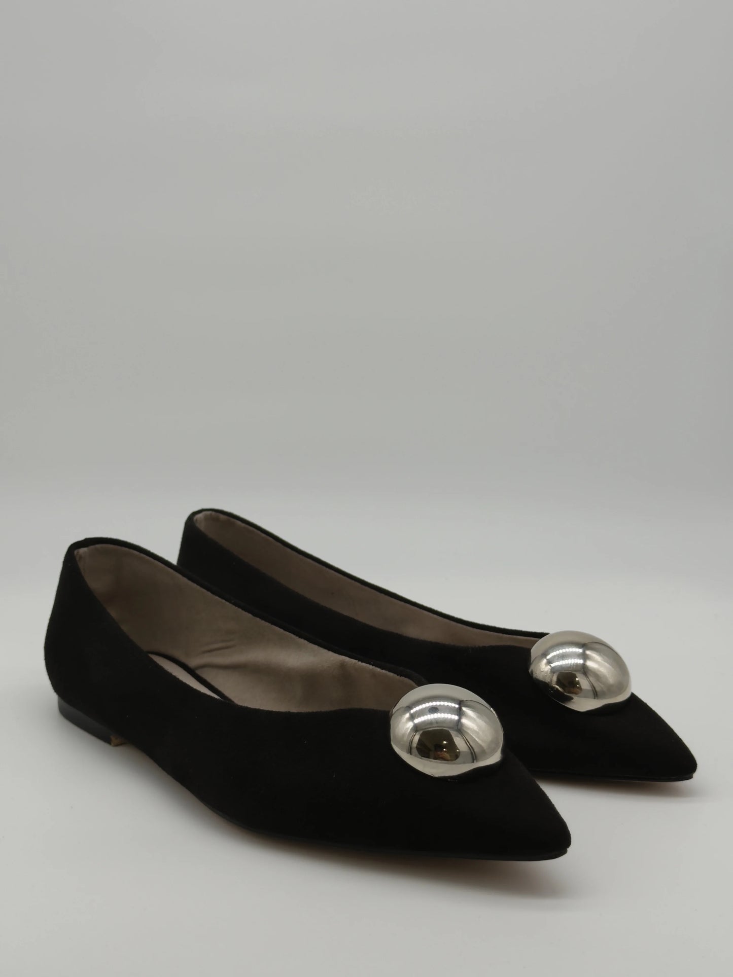 Bailarinas de punta con bola metálica (varios colores)