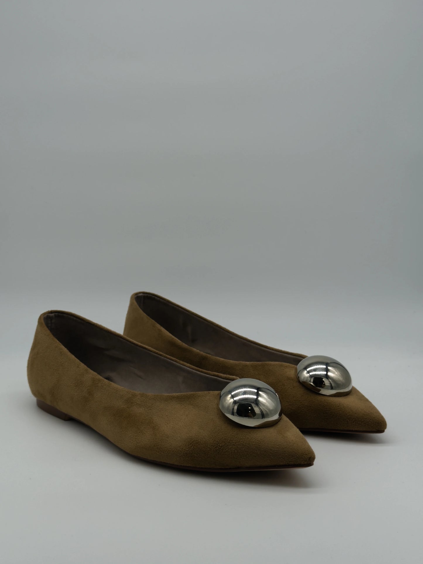 Bailarinas de punta con bola metálica (varios colores)