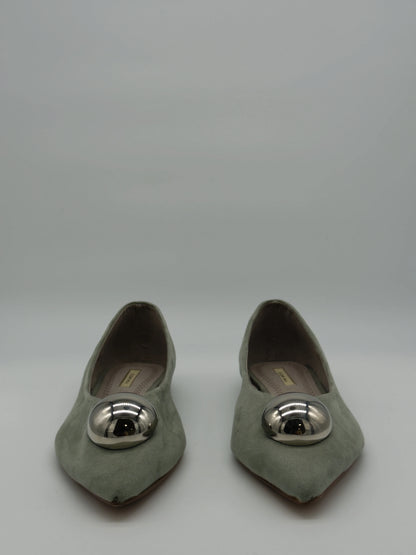 Bailarinas de punta con bola metálica (varios colores)