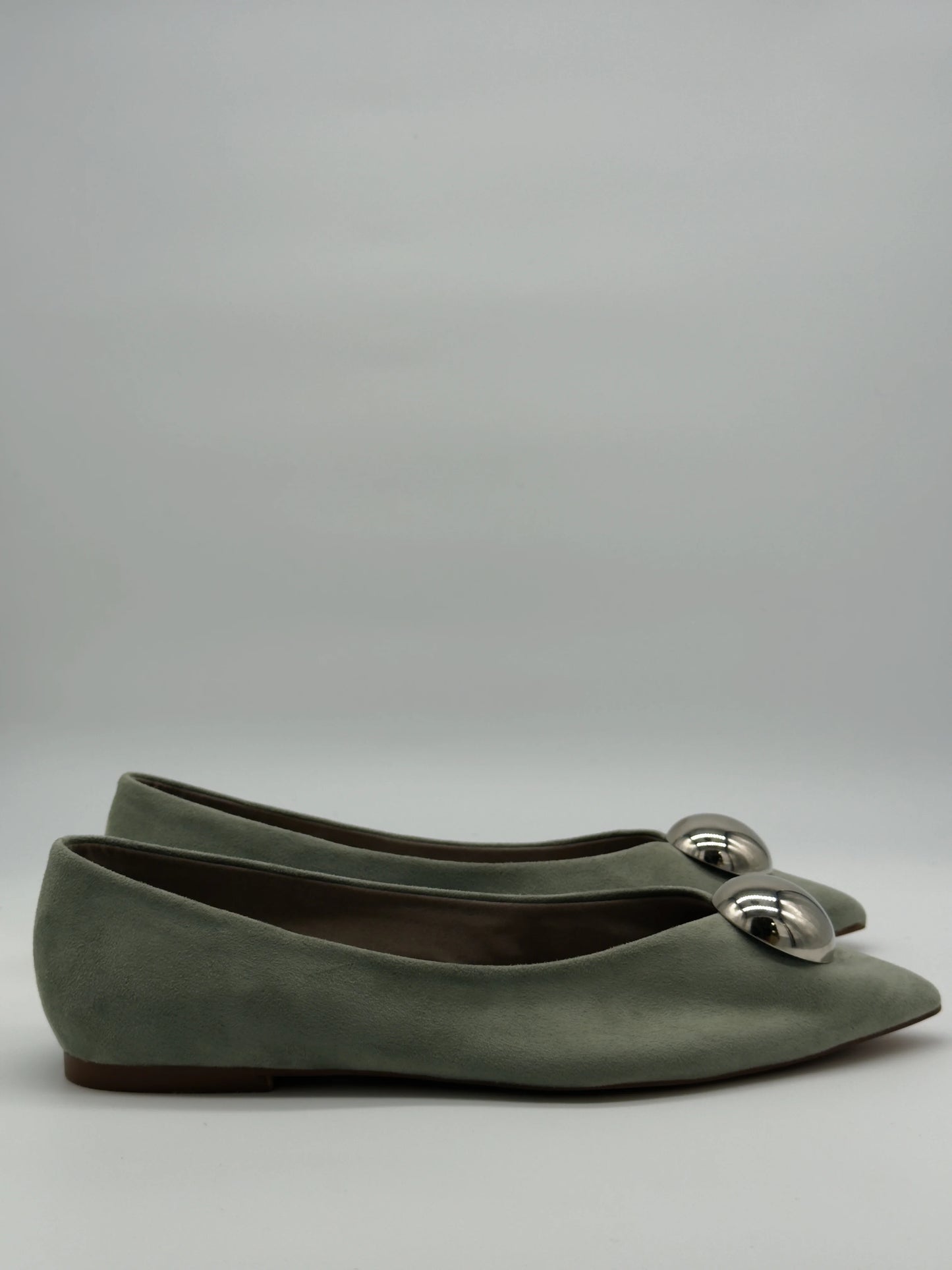 Bailarinas de punta con bola metálica (varios colores)