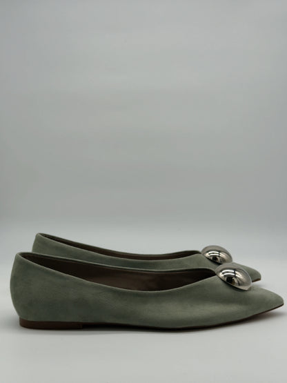 Bailarinas de punta con bola metálica (varios colores)