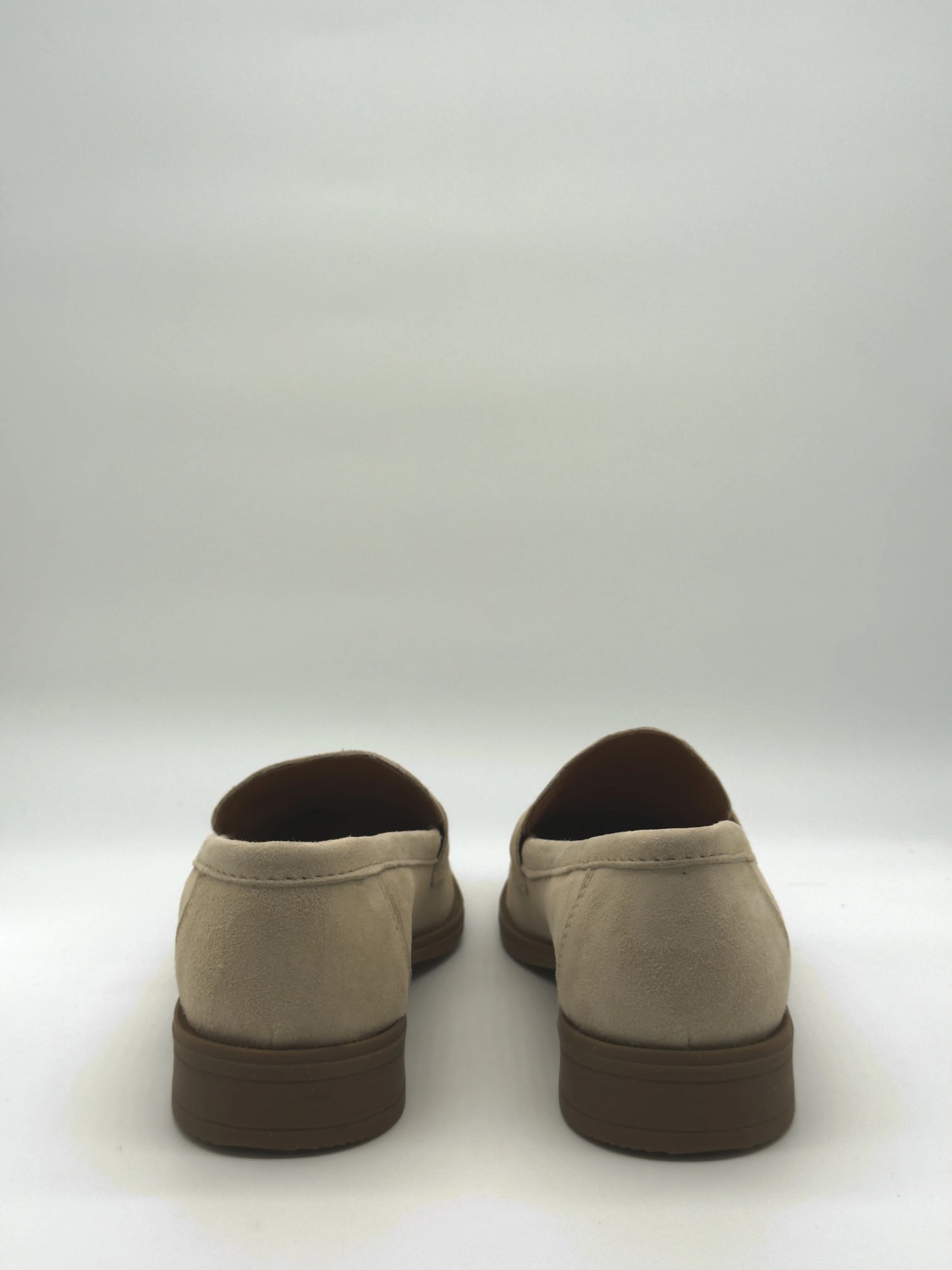 Mocasines clásicos para mujer con ala: negro, beige, rojo ladrillo y cereza