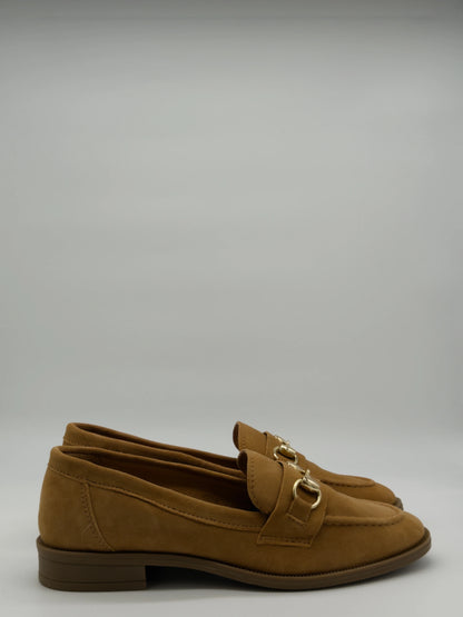 Mocasines de mujer con detalle metálico en varios colores