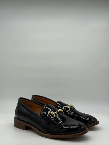 Mocasines clásicos para mujer con detalle metálico en varios colores