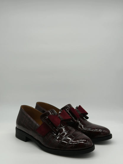 Zapatos Clásicos de Mujer con Lazo en Varios Colores