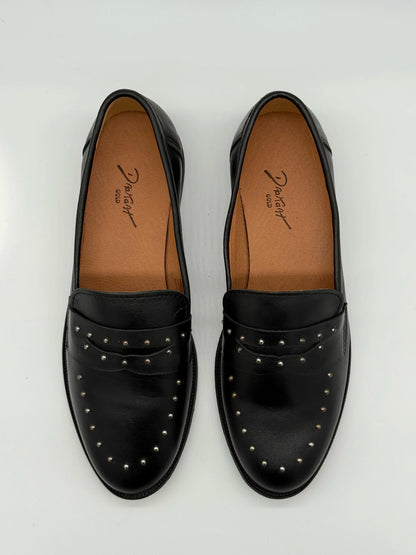 Mocassins de Mulher Pretos com Detalhes Elegantes