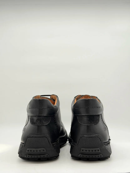 Sapatos Casuais de Homem com Atacadores em Preto, Castanho e Taupe