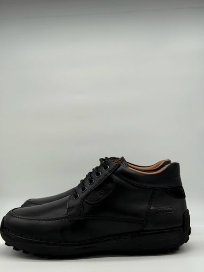 Sapatos Casuais de Homem com Atacadores em Preto, Castanho e Taupe