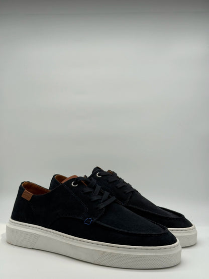 Sapatilhas Casuais Homem Azul Marinho com Sola Branca