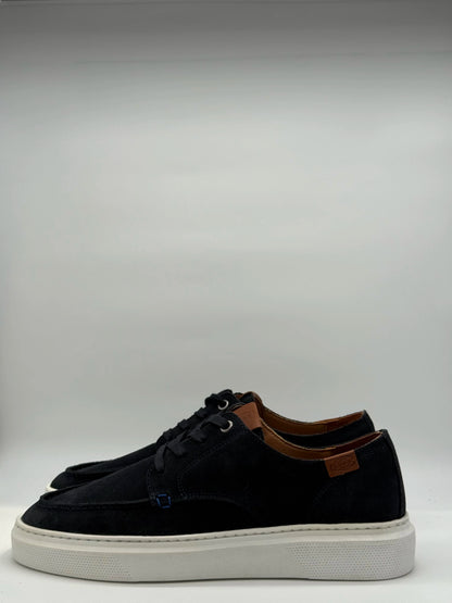 Sapatilhas Casuais Homem Azul Marinho com Sola Branca